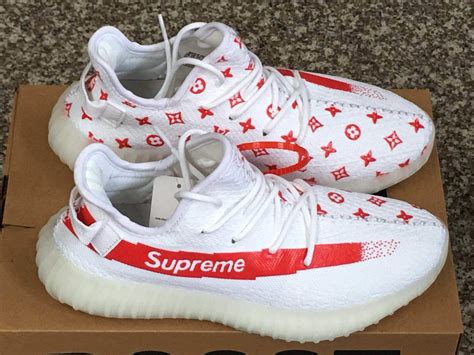 yeezy 350 supreme lv|Supreme x Louis Vuitton: See Every Piece from the .